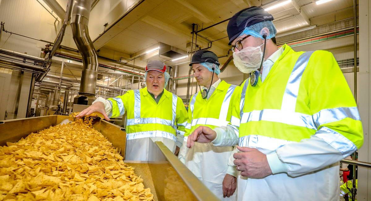 PepsiCo want to invest €200 million in the expansion of its crisps factory in Veurne and make it more sustainable 